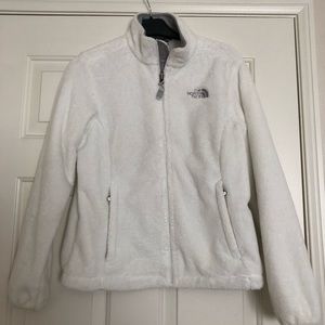The North Face furry fleece jacket